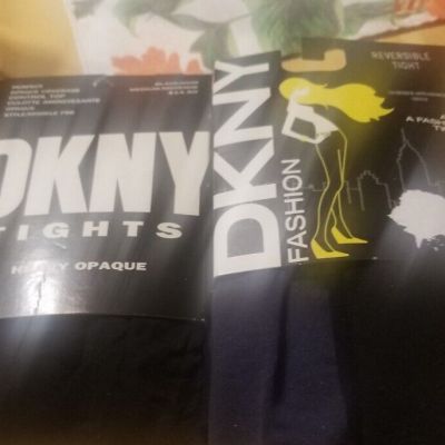 DKNY women's Tights Med See Pictures Bundle Lot Of 2